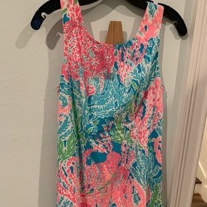 Vibrant Coral Lilly Pulitzer Shift Dress